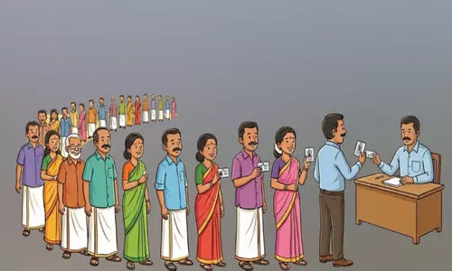 ജില്ലയിൽ 71.71 ശതമാനം പോളിങ് ജില്ലയിൽ 71.71 ശതമാനം പോളിങ്