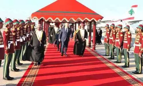 ലെബനീസ് പ്രസിഡന്റ് ജോസഫ് ഔൺ ഒമാനിൽ ലെബനീസ് പ്രസിഡന്റ് ജോസഫ് ഔൺ ഒമാനിൽ