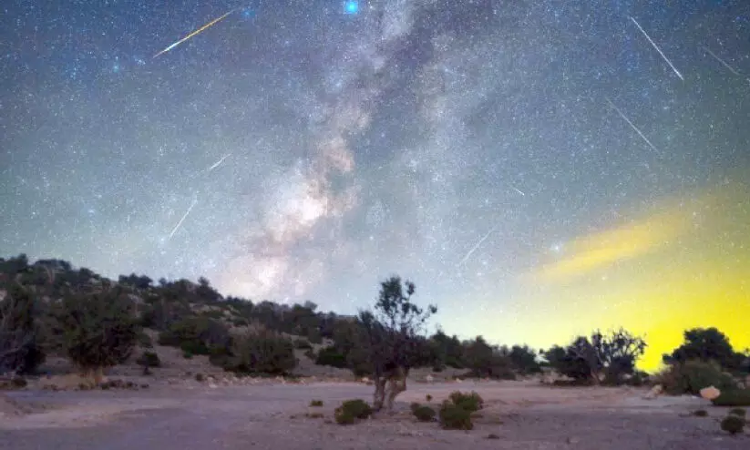 ഒമാൻ ആകാശത്ത് ശനിയാഴ്ച രാത്രി ഉൽക്കവർഷം കാണാം ഒമാൻ ആകാശത്ത് ശനിയാഴ്ച രാത്രി ഉൽക്കവർഷം കാണാം