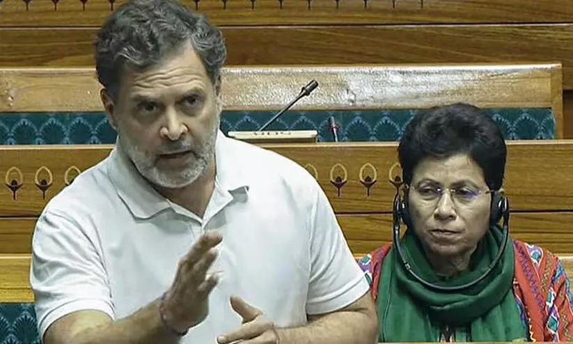 ‘അമിത് ഷാ സമ്മർദത്തിൽ, പരിഭ്രാന്തിയിൽ കൈകൾ വിറക്കുന്നു’ -രാഹുൽ ‘അമിത് ഷാ സമ്മർദത്തിൽ, പരിഭ്രാന്തിയിൽ കൈകൾ വിറക്കുന്നു’ -രാഹുൽ