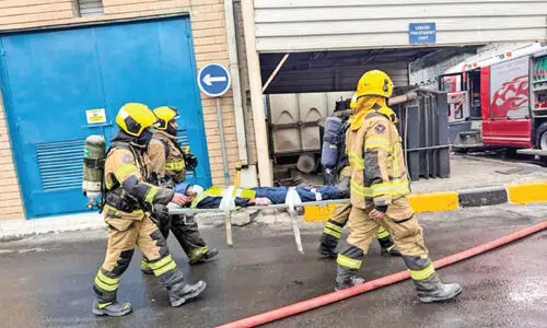 പ്രായോഗിക പരിശീലനം നടത്തി ഫയർഫോഴ്‌സ്