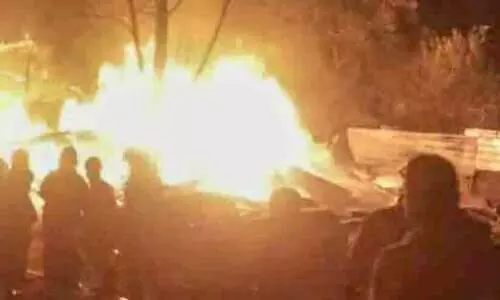 മരമില്ലിൽ വൻ അഗ്നിബാധ; 80 ലക്ഷം രൂപയുടെ നഷ്ടം