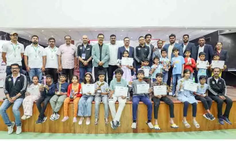 ചരിത്രത്തിലിടം പിടിച്ച് ഐ.എസ്.സി ചെസ് ടൂർണമെന്റ് ചരിത്രത്തിലിടം പിടിച്ച് ഐ.എസ്.സി ചെസ് ടൂർണമെന്റ്