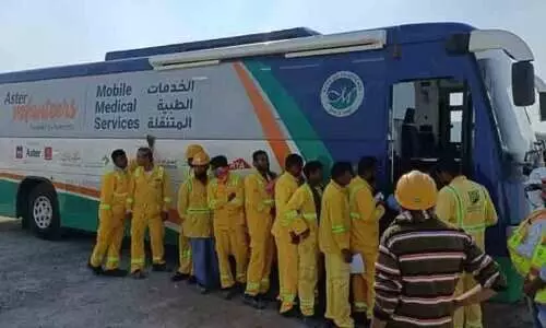 ആ​സ്റ്റ​ർ വ​ള​ന്റി​യേ​ഴ്​​സ്​ 100 മൊ​ബൈ​ൽ  മെ​ഡി​ക്ക​ൽ യൂ​നി​റ്റു​ക​ൾ കൂ​ടി ഒ​രു​ക്കു​ന്നു