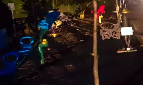 തൈക്കാട്ടുശ്ശേരി പാർക്ക് ഇരുട്ടിൽ; സംരക്ഷണത്തിന് സംവിധാനങ്ങളില്ലെന്ന് ആക്ഷേപം