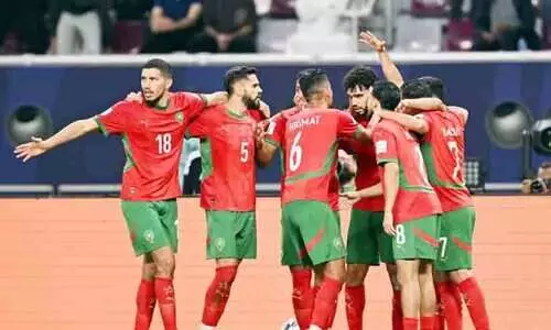 ഫി​ഫ അ​റ​ബ് ക​പ്പ്; സി​റി​യ​യെ വീ​ഴ്ത്തി മൊ​റോ​ക്കോ സെ​മി​യി​ൽ