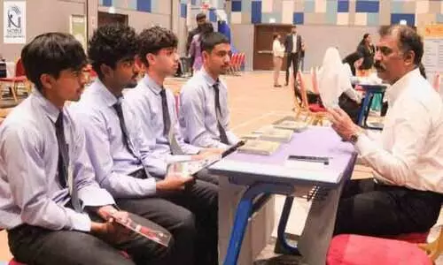 നോ​ബി​ൾ ഇ​ന്‍റ​ർ​നാ​ഷ​ന​ൽ സ്കൂ​ളി​ൽ ക​രി​യ​ർ ഗൈ​ഡ​ൻ​സ് ഫെ​യ​ർ