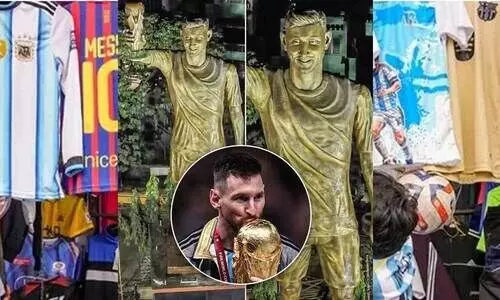 ഇതാ ഇതിഹാസം; 10 ല​ക്ഷ​മു​ണ്ടോ? മെ​സ്സി​ക്ക് കൈ​കൊ​ടു​ക്കാം, ഫോ​ട്ടോ​യു​മെ​ടു​ക്കാം