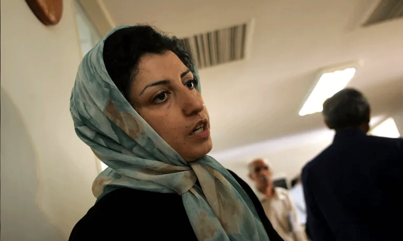 സമാധാന നൊബേൽ ജേതാവ് നർഗീസ് മുഹമ്മദിയെ വീണ്ടും ജയിലിലടച്ച് ഇറാൻ സമാധാന നൊബേൽ ജേതാവ് നർഗീസ് മുഹമ്മദിയെ വീണ്ടും ജയിലിലടച്ച് ഇറാൻ