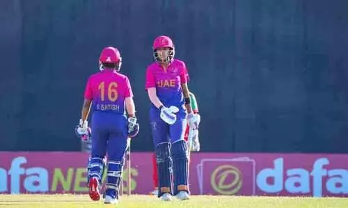 ജി.സി.സി വനിത ടി 20 ചാമ്പ്യൻഷിപ്; യു.എ.ഇക്ക് ജയം ജി.സി.സി വനിത ടി 20 ചാമ്പ്യൻഷിപ്; യു.എ.ഇക്ക് ജയം