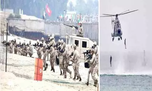 കരുത്തും മികവും അടയാളപ്പെടുത്തി ‘യൂനിയൻ- 25’ നാവികാഭ്യാസം കരുത്തും മികവും അടയാളപ്പെടുത്തി ‘യൂനിയൻ- 25’ നാവികാഭ്യാസം