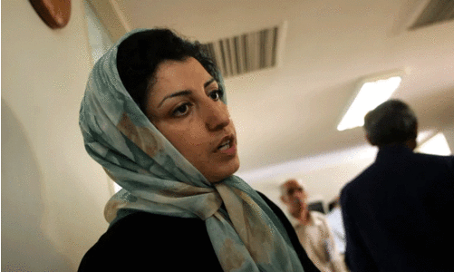 സമാധാന നൊബേൽ ജേതാവ് നർഗീസ് മുഹമ്മദിയെ വീണ്ടും ജയിലിലടച്ച് ഇറാൻ സമാധാന നൊബേൽ ജേതാവ് നർഗീസ് മുഹമ്മദിയെ വീണ്ടും ജയിലിലടച്ച് ഇറാൻ