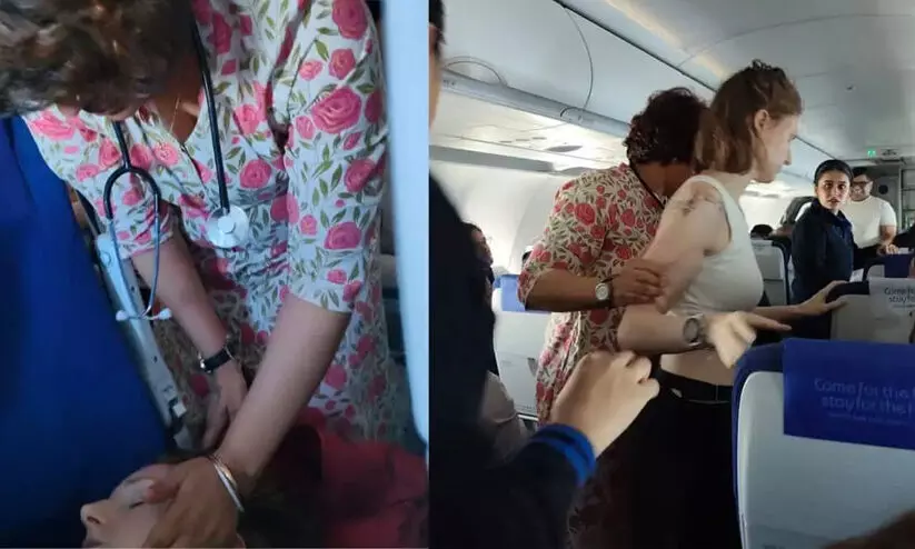 വിമാനയാത്രക്കിടെ സഹയാത്രികയുടെ ജീവൻ രക്ഷിച്ച് കർണാടക മുൻ എം.എൽ.എ വിമാനയാത്രക്കിടെ സഹയാത്രികയുടെ ജീവൻ രക്ഷിച്ച് കർണാടക മുൻ എം.എൽ.എ