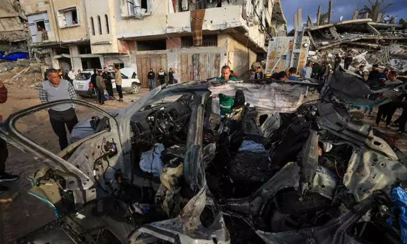 ഹമാസ് സീനിയർ കമാൻഡർ റെയ്ദ് സയീദിയെ വധിച്ചതായി ഇസ്രായേൽ; സ്ഥിരീകരിക്കാതെ ഹമാസ് ഹമാസ് സീനിയർ കമാൻഡർ റെയ്ദ് സയീദിയെ വധിച്ചതായി ഇസ്രായേൽ; സ്ഥിരീകരിക്കാതെ ഹമാസ്