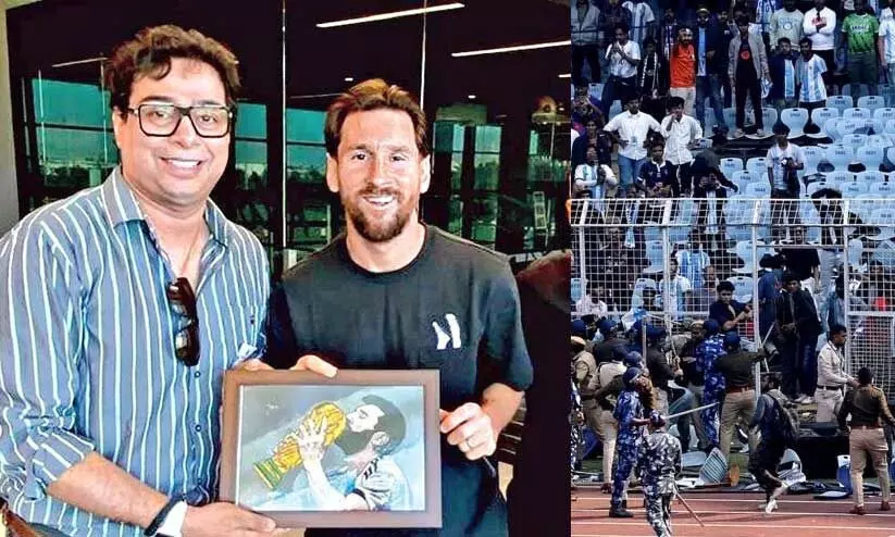 മെസ്സി സന്ദർശനത്തിലെ സംഘർഷം; സംഘാടകൻ ശതാദ്രു ദത്തക്ക് ജാമ്യമില്ല മെസ്സി സന്ദർശനത്തിലെ സംഘർഷം; സംഘാടകൻ ശതാദ്രു ദത്തക്ക് ജാമ്യമില്ല