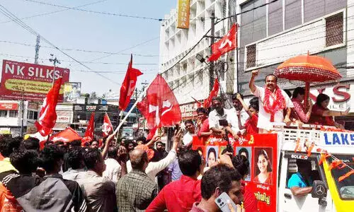 കൊടുങ്കാറ്റിലും ആടിയുലയാതെ ഇടത് കോട്ടയായി പുനലൂർ