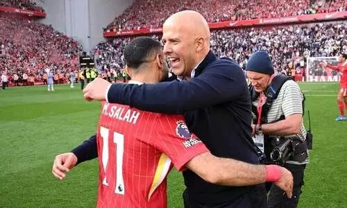 സലാഹുമായി പ്രശ്നങ്ങളില്ലെന്ന് ലിവർപൂൾ കോച്ച് സ്ലോട്ട് സലാഹുമായി പ്രശ്നങ്ങളില്ലെന്ന് ലിവർപൂൾ കോച്ച് സ്ലോട്ട്