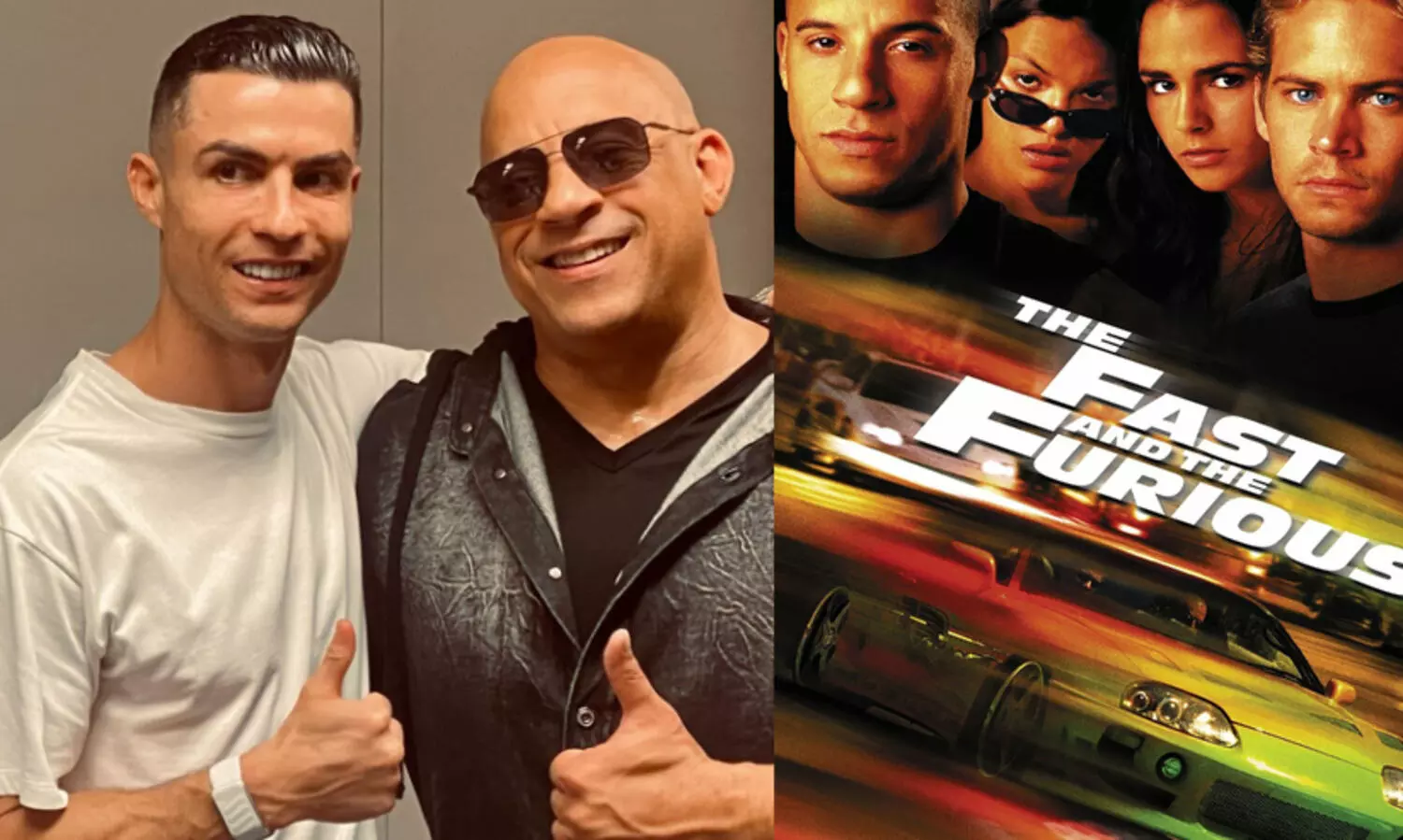 ക്രിസ്റ്റ്യാനോ റൊണാൾഡോ ഫാസ്റ്റ് ആൻഡ് ഫ്യൂരിയസ് ഫ്രാഞ്ചൈസിയിലേക്കോ? സൂചന നൽകി വിൻ ഡീസൽ