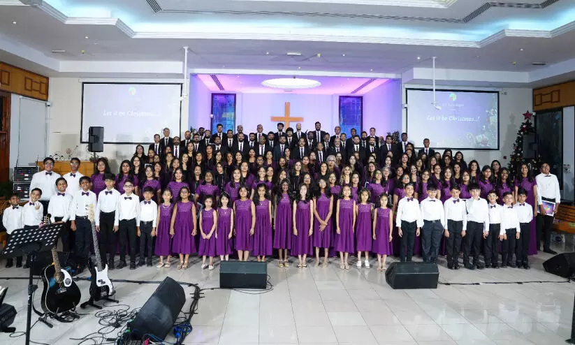 ജോയ്ഫുൾ സിങ്ങേഴ്സ് ക്രിസ്മസ് ഗാനവിരുന്ന് ശ്രദ്ധേയമായി ജോയ്ഫുൾ സിങ്ങേഴ്സ് ക്രിസ്മസ് ഗാനവിരുന്ന് ശ്രദ്ധേയമായി