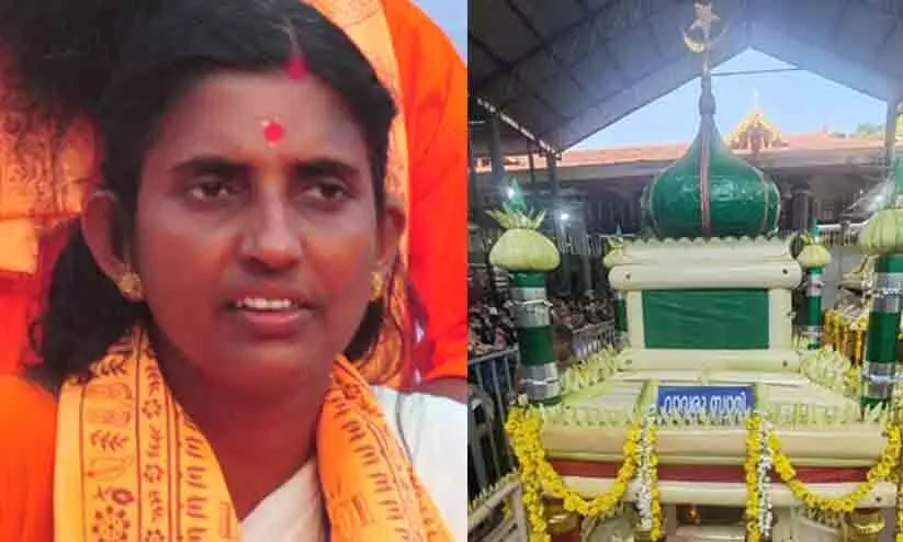 ക്ഷേത്ര നടയിൽ ബാങ്ക് വിളി തടയണം, അടുത്ത വർഷം മുതൽ പച്ചപ്പള്ളിയും ബാങ്കും നിസ്ക്കാരവും പാടില്ല; കെ.പി.ശശികല ക്ഷേത്ര നടയിൽ ബാങ്ക് വിളി തടയണം, അടുത്ത വർഷം മുതൽ പച്ചപ്പള്ളിയും ബാങ്കും നിസ്ക്കാരവും പാടില്ല; കെ.പി.ശശികല