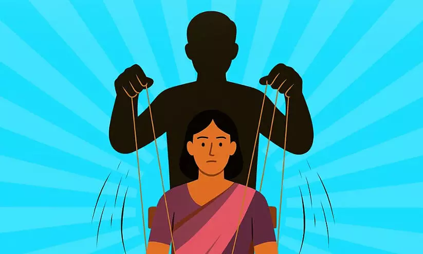 വനിതകളെ മുന്നിൽ ഇരുത്തിയുള്ള പിൻസീറ്റ് ഡ്രൈവിങ് ഇനി വേണ്ട; തദ്ദേശ സ്ഥാപനങ്ങളിലെ ‘പ്രോക്സി ഗവേണൻസിനെ’തിരെ വടിയെടുത്ത് മനുഷ്യാവകാശ കമീഷൻ വനിതകളെ മുന്നിൽ ഇരുത്തിയുള്ള പിൻസീറ്റ് ഡ്രൈവിങ് ഇനി വേണ്ട; തദ്ദേശ സ്ഥാപനങ്ങളിലെ ‘പ്രോക്സി ഗവേണൻസിനെ’തിരെ വടിയെടുത്ത് മനുഷ്യാവകാശ കമീഷൻ