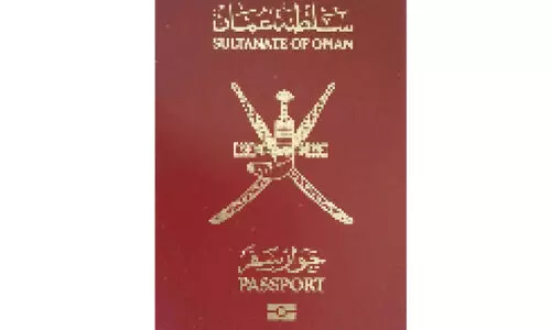 ആ​ഗോ​ള പാ​സ്പോ​ർ​ട്ട് റാ​ങ്കി​ങ്ങി​ൽ ഒ​മാ​ന് നേ​ട്ടം