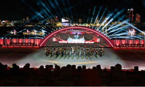 ഫെസ്റ്റിവൽ ഓഫ് മിലിട്ടറി മ്യൂസിക് ആൻഡ് മാർച്ച്: ദോഹ ടാറ്റൂ ഫെസ്റ്റിവൽ വേദിയൊരുങ്ങി ഫെസ്റ്റിവൽ ഓഫ് മിലിട്ടറി മ്യൂസിക് ആൻഡ് മാർച്ച്: ദോഹ ടാറ്റൂ ഫെസ്റ്റിവൽ വേദിയൊരുങ്ങി