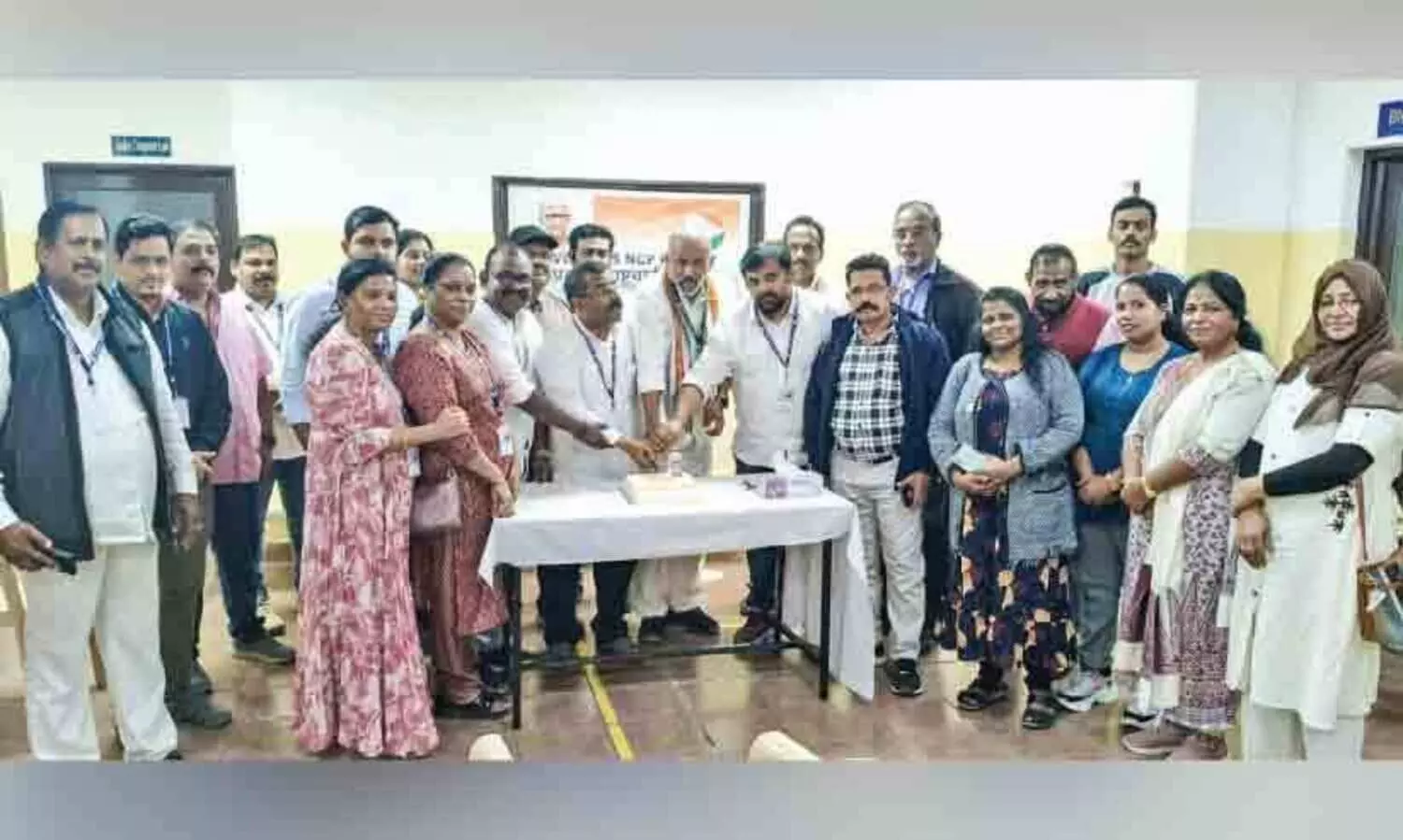 ഒ.​എ​ൻ.​സി.​പി ശ​ര​ത് പ​വാ​റി​ന്റെ ജ​ന്മ​ദി​നാ​ഘോ​ഷം സംഘടിപ്പിച്ചു