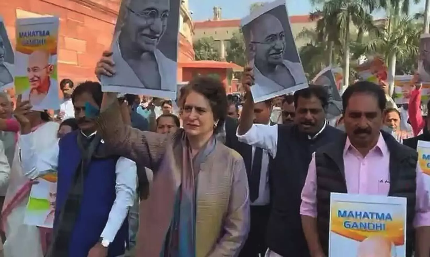 protest in Parliament against the bill that changed the name of the unemployment scheme