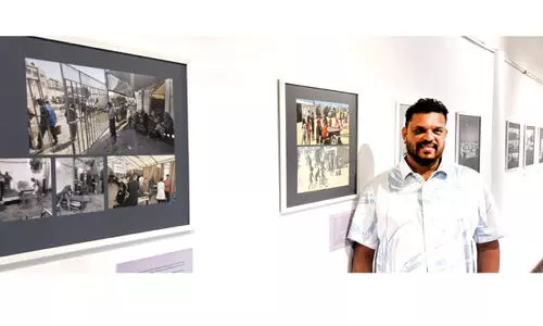 Gaza, Dr. SS Santosh Kumar, ,shocking,images,genocide, ഫലസ്തീൻ, ഫോട്ടോപ്രദർശനം, കോഴിക്കോട്,