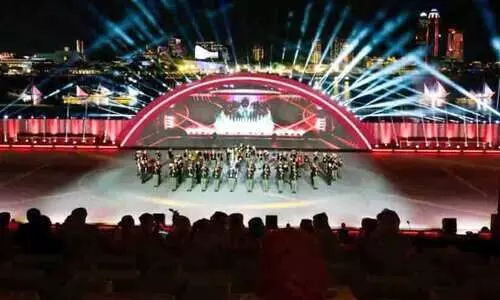 വേ​ദി​യൊ​രു​ങ്ങി; ‘ദോ​ഹ ടാ​റ്റൂ ഫെ​സ്റ്റി​വ​ൽ’ ഇ​ന്നു മു​ത​ൽ