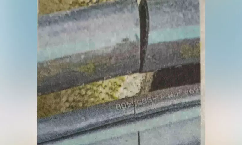 ഡയാലിസിസ് സെന്ററിലേക്കുള്ള ജലവിതരണ പൈപ്പ് നശിപ്പിച്ചനിലയിൽ ഡയാലിസിസ് സെന്ററിലേക്കുള്ള ജലവിതരണ പൈപ്പ് നശിപ്പിച്ചനിലയിൽ