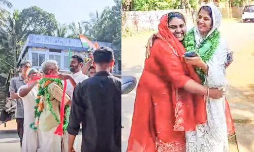 ത​ദ്ദേ​ശ പോ​രി​ലും സ്നേ​ഹം കൊ​രു​ത്ത മ​ല​പ്പു​റം ഖി​സ​ക​ൾ