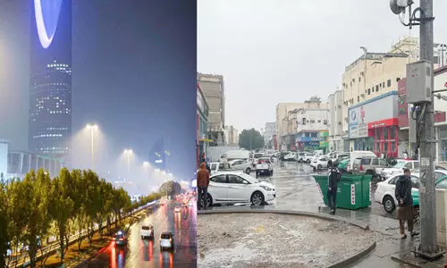 വ്യാ​പ​ക മ​ഴ, രാ​ജ്യം കൊ​ടും ത​ണു​പ്പി​ലേ​ക്ക്​