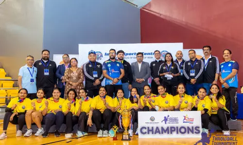 ഐ.​എ​സ്.​സി വ​നി​ത ത്രോ​ബാ​ള്‍ ടൂ​ര്‍ണ​മെ​ന്‍റ്: തു​ളു​ക്കൂ​ട്ട ചാ​മ്പ്യ​ന്മാ​ർ