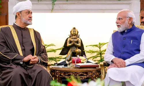 ഇന്ത്യ-ഒമാൻ സ്വതന്ത്ര വ്യാപാര കരാർ ഇന്ന് മസ്കത്തിൽ ഒപ്പുവെക്കും ഇന്ത്യ-ഒമാൻ സ്വതന്ത്ര വ്യാപാര കരാർ ഇന്ന് മസ്കത്തിൽ ഒപ്പുവെക്കും