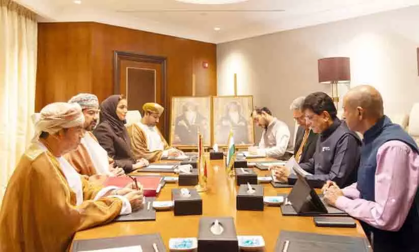 ഇന്ത്യയും ഒമാനും നാല് ധാരണപത്രങ്ങളിൽ ഒപ്പുവെച്ചു ഇന്ത്യയും ഒമാനും നാല് ധാരണപത്രങ്ങളിൽ ഒപ്പുവെച്ചു