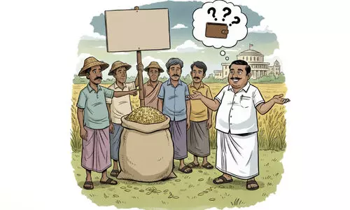 കർഷകർ ചോദിക്കുന്നു നെല്ല്​ വിറ്റ പണമെവിടെ