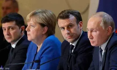 അമേരിക്ക മുന്നോട്ടുവെച്ച സമാധാന നടപടി നടപ്പാക്കിയില്ലെങ്കിൽ യുക്രെയ്ന്റെ കൂടുതൽ ഭൂമി കൈയ്യടക്കുമെന്ന് റഷ്യ; യൂറോപ്യൻ നേതാക്കൾ ‘യുവ പന്നികൾ’ എന്ന് പുടിൻ