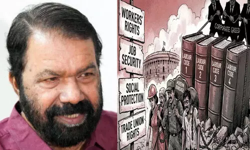 തൊഴിലാളിവിരുദ്ധ ലേബർ കോഡുകളെ കേരളം ചെറുക്കും