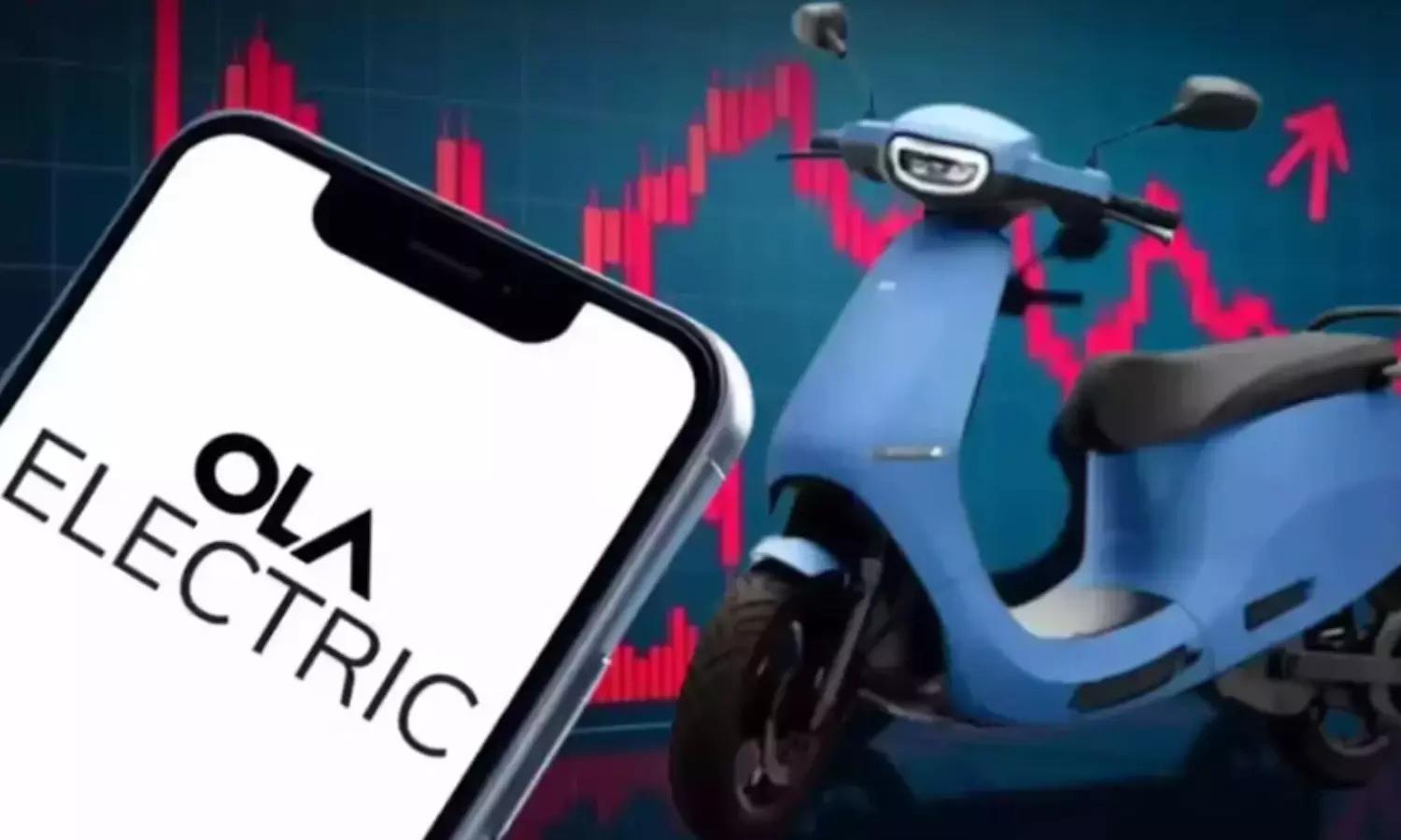 ഇലക്ട്രിക് സ്കൂട്ടറുകൾ പെരുവഴിയിൽ; ഓഹരി വിപണിയിൽ കൂപ്പുകുത്തി ഒല