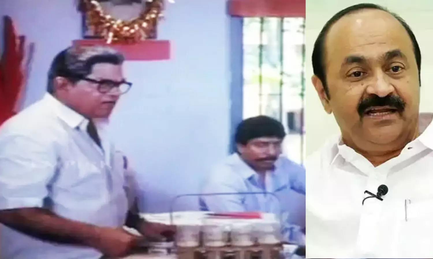 ഇപ്പോഴാണ്​ ഇറങ്ങിയതെങ്കിൽ ‘സന്ദേശം’ സിനിമയും നിരോധിച്ചേനെ എന്ന് വി.ഡി. സതീശൻ; ‘ശ്രീനിവാസനും ശങ്കരാടിയും തമ്മിലെ താത്വിക വിശകലനം ദീര്‍ഘവീക്ഷണത്തോടെ ഉള്ളത്’