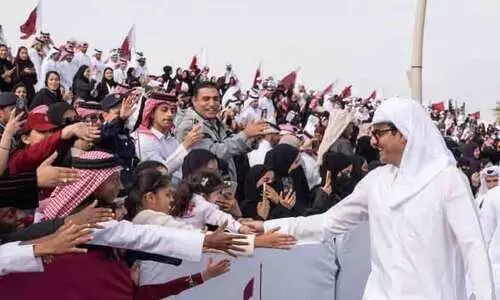 ദേ​ശീ​യ ദി​നാ​ഘോ​ഷം ;ആ​ഘോ​ഷ​പ്പൊ​ലി​മ​യി​ൽ ഖ​ത്ത​ർ