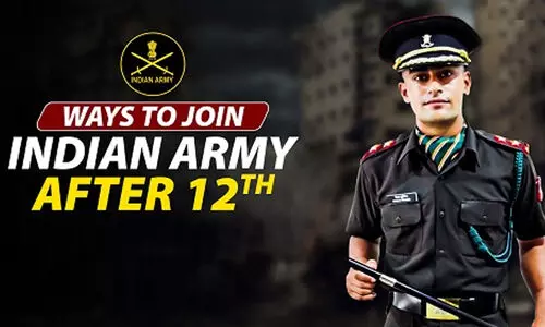 പ്ല​സ് ടു​കാ​ർ​ക്ക് പ്ര​തി​രോ​ധ​ സേ​ന​യി​ൽ ഓ​ഫി​സ​റാ​കാം