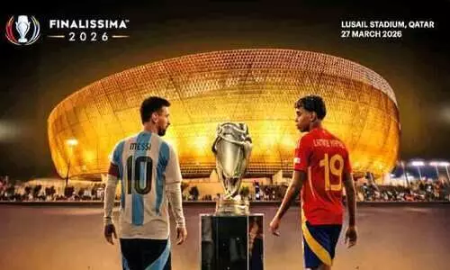 ഫൈ​ന​ലി​സി​മ പോ​രാ​ട്ട​ത്തി​ന് ഖ​ത്ത​ർ വേ​ദി​യാ​കും; അ​ർ​ജ​ന്റീ​ന-​സ്പെ​യി​ൻ പോ​രാ​ട്ടം 2026 മാ​ർ​ച്ച് 27ന്