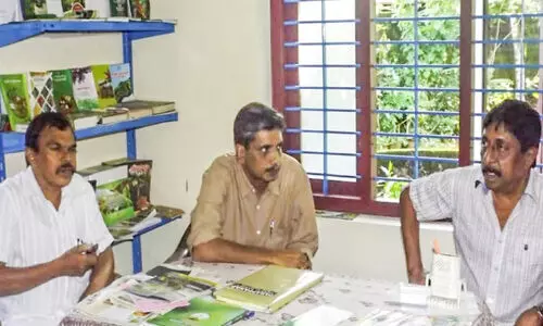 ജൈവ കർഷകർക്ക് ഊർജം പകർന്ന ശ്രീനിവാസൻ