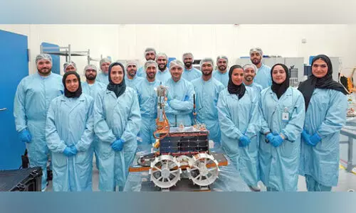 വി​ക്ഷേ​പ​ണ​ത്തി​നൊ​രു​ങ്ങി ഷാ​ർ​ജ സാ​റ്റ്​ 2 ഉ​പ​ഗ്ര​ഹം