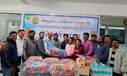മലയാളി ഫോറം യൂത്ത് വിങ് പുതപ്പുകൾ വിതരണം ചെയ്തു