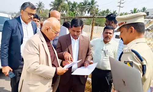 ദേശീയ പാതയിൽ പരിശോധന നടത്തി