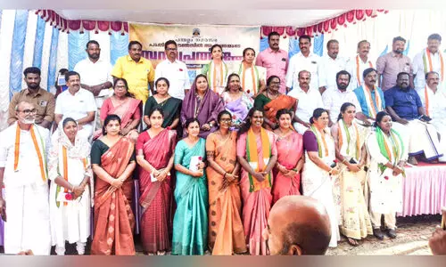 ആഘോഷമായി സത്യപ്രതിജ്ഞ